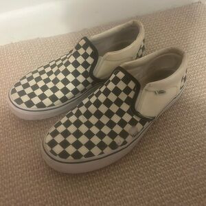 Men’s vans checkered shoes